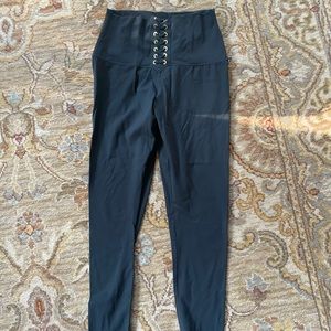 WeWoreWhat lace up leggings